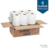 Paper Towel Wh Softpull Roll  124JR